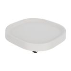 1 Bilgisayar saksı tepsisi taç bahçe Saksı tekerlekli altlık Çiçeklik altlığı dekoratif tepsi saksı tutucu baza bitki tutucu tabanı hareketli saklama tepsisi reçine Beige Mipcase