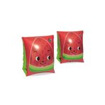 1 Çift 5-12 Yaş Çocuk Şişme Kolluk 30x15 cm Meyve Desenli Güvenli Havuz Deniz Yüzme Kolluğu