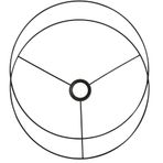 1 Çift Abajur Teli – ⌀30 cm | Siyah | Metal, Paslanmaz Çerçeve Seti | Makrome Avize, Abajur Başlığı ve Tavan Lambası Yapımı için Uygun, Dayanıklı ve Dekoratif Tel Çemberlerdir.