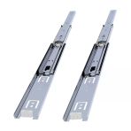 (1 Çift) Bilyalı Dolap Çekmece Rayı Metal En 4.3 Cm Uzunluk 30 Cm