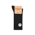1 Çift Kışlık Siyah Erkek Lambswool Yünlü Uyku Çorabı Soft Touch