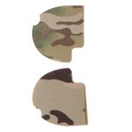 1 Çift Kulaklık Velcro'su Kamuflaj ı Kapağı Duş Kapağı Torbası Kapakları Kamuflaj Örtüsü Kamuflaj Bandı Kamuflaj Dokuma Kapakları Cordura Kumaşı Green BESPORTBLE