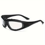 1 çift süngerli moda gözlük, hem erkeklere hem kadınlara uygun, soğan doğrama ve bisiklet için ideal