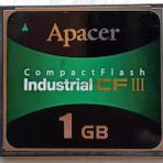 1 GB Compact Flash Cf Iıı Endüstriyel - Geniş Sıcaklık Destekli Hafıza Kartı