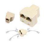 1 Giriş 2 Çıkış RJ45 Ara Çoklayıcı - Ek Bağlantı Konnektör