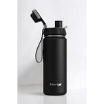 1 Hand Leak-Proof Sızdırmaz Çelik Termos 500 ml Black ST-207