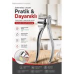 1. Kalite Paslanmaz Sarımsak Ezici Pense Tipi