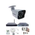 1 Kameralı Güvenlik Seti - 5Mp Sony Seculens, 1080P Full Hd Ahd, Gece Renkli Görüş, 8 Ultra Warm Led, 5Mp Dvr + Wifi Adaptörü, V1