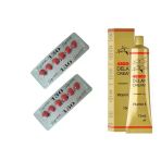 1 Kutu Deadly Shark Power 48000 Etkili Ozel Krem+Orjinal Kirmizi Cobra 130Mg 6'Lı X 2 Dizi Kobra Vücut Geliştirme Takviye Ve Enerji Takviyesi Tablet