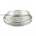 1 Metre 120 Led 3000K Günışığı Rengi 220V Şerit Led Dış Mekan (Fiş Dahil)
