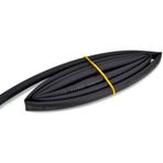 1 Metre 6,4mm Siyah Isı Ile Daralan Makaron Kablo Izolasyon