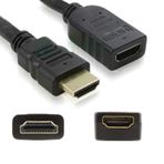 1 Metre Hdmi Uzatma Kablosu Dişi Erkek Hdmi Uzatma Ara Hdmi Kablo