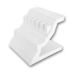 1 NUMUNE PARÇA S-432202 Profhome DESENLI Köşe kalıp cephe profili yaklaşık 20 cm uzunluğunda