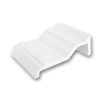 1 NUMUNE PARÇA S-481001 Profhome DESENLI Köşe kalıp cephe profili yaklaşık 20 cm uzunluğunda