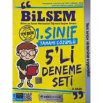 1. Sınıf Bilsem Tamamı Çözümlü 5'li Deneme Seti