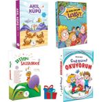 1. Sınıf Çok Güzel Okuyorum-Bilge Salyangoz-Akıl Küpü- Levent Ilk Okuma Kitaplarım Hikaye Seti