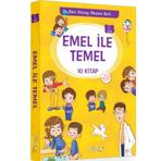 1. Sınıf Emel İle Temel Serisi 10 Kitaplık Set Kollektif Pinokyo Yayınları