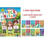 1. Sınıf Hece Kitabı + Heceli Hikaye Seti (11 Kitap) - standart
