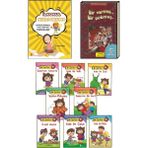 1. Sınıf Hızlı Okuma Kitabı - Bir Varmış Bir Yokmuş - 1. Sınıf Büyük Boy 8'li Hikaye Kitabı Seti