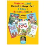 1. Sınıf Ilk Okuma Resimli Hikaye Seti (4 Kitap + Boyama Kitabı Hediye)