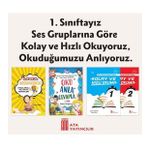 1.Sınıf Ses Gruplarına Göre Kolay ve Hızlı Okuma Seti (4 Kitap) (Beyaz)