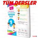 1.Sınıf Tüm Dersler Soru Bankası Yaprak Test Element