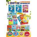 1.Sınıftan 2.Sınıfa Geçenler İçin Yaz Tatili Kitabı Tekrar Seti - 15 Kitap