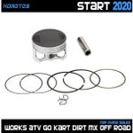 1 Takım Stili Yinxiang Yx Yatay Motor Dirt Pit Bike Monkey Atv Quad Parçaları Için 60MM Piston Halkaları Kiti (Yurt Dışından) - motosiklet motor parçaları