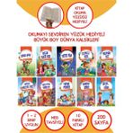 1. ve 2. Sınıf Çocuklar Için Dünya Klasikleri 10 Kitap Okumayı Sevdiren Yüzük Hediyeli