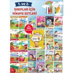 1.ve 2.sınıflara Uygun Öğretmen Tavsiyeli Eğitici Okumayı Sevdiren 30 Lu Hikaye Seti - Hayır
