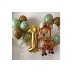 1 Yaş Ceylan Folyo Balon Set, 465435456222