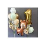 1 Yaş Ceylan Folyo Balon Set, 465435456223