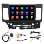 10.1in Araba Radyo Stereo GPS 1+16GB MP5 Player Navigasyon Sistemi Lancer için Uygun 2010-2015