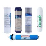 10" Açık Kasa Takım Su Arıtma Filtresi Membranlı Set 5'li