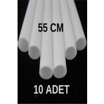10 Ad 55 cm Infrared Ufo Isıtıcı Elektrikli Soba Camı 23 mm