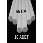 10 Ad 65 cm Uyumlu Infrared Ufo Isıtıcı Elektrikli Soba Camı 23 mm