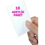10 adet 1.Sınıf Proximity Kart (Seri numara baskılı)