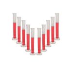 10 Adet 100 ml. Mezur Plastik Sıvı Hassas Tartı Ölçüm Aleti thr248-10