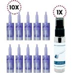 10 Adet 12 Pin A6 Dermapen Iğnesi Orijinal Dermapen Iğne Kartuşu Mavi Sokei 8436001987521