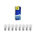 10 Adet 12v P21w 93 Düz Tek Duy Stop Sinyal Ampul Standart Iş...