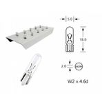 10 Adet 12v T5 1.2w Mini Dipsiz Standart Gösterge Ampul
