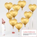 10 ADET 18 Kalp Şekilli Lateks, Yıldönümü Balon Balon Balonlar Doğum Günü Partisi/Düğün/Nişan Partisi/Kutlama/Tatil/Parti Faaliyetleri Için Renkli Dekorasyon (#4)