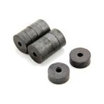 10 Adet 18mm x D6mm x 10mm Ferrit Kömür Seramik Halka Mıknatıs