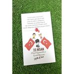10 Adet 23 Nisan Hediyelik Bileklik - Türk Bayraklı Kartlı Bileklik - Jelatinlidir. Renkli