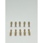 10 Adet 2,8mm Dişi Fiş Tırnaksız Terminal Kablo Ucu Sf1/2d