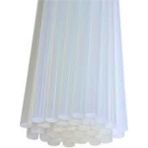 10 Adet 30 cm Sıcak Mum Silikon 7 mm Ince Silikon