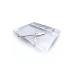 10 Adet 33x26cm Melamin Kahvaltılık 6 Bölmeli Termo 6 Gözlü Çocuk Tabldot Tepsisi