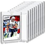 10 adet 35PT şeffaf kart çerçevesi, mıknatıslı kart tutucu, akrilik sert kart kılıfları, koleksiyon kartı kılıfları, plastik, MTG, spor, beyzbol, futbol, Magic, Yugioh, koleksiyon için