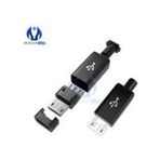 10 Adet 4 Pin Mikro Usb Şarj Soketi Soket Plastik Kapaklı