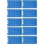 10 Adet 400ML Içi Dolu Buz Kasedi 48 Saat Korumalı Buz Aküsü Türk Hava Yolları Onaylı 10 Yıl Garanti